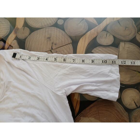 Bodycode Scoop Neck Half Sleeve Classic T-shirt Ballet Tee White Large - Picture 6 of 9